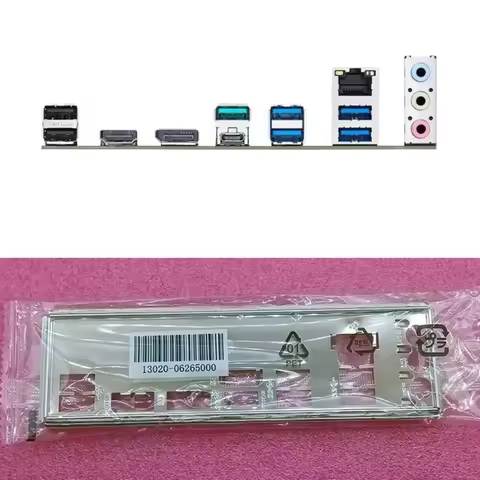 Original IO I/O Shield Back Plate Blende For ASUS PRIME Z690M-PLUS D4 Motherboard Bezel Computer Bac