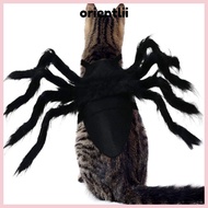 ORIENTLEE Pet Spider Costume, Furry Cloth Cat Dog Cosplay Costume, Pet Supplies Costume Spider Desig