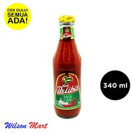 TWO BELIBIS SAUCE SAMBAL CABE 340 ML BOTTLE