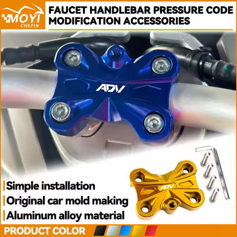 For Honda ADV160 ADV150 ADV350 ADV750 Handle Pressing Block Handlebar Fixing Cover ADV 150 160 CNC M