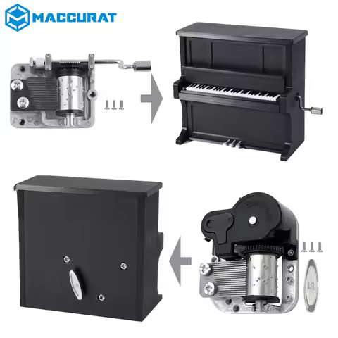 For Bambu Labs Piano Music Box Winding Kit K014 Maker's Supply Model Hardware Bambulab 3d Printing C