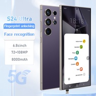 โทรศัพท์ S24 Ultra ใหม่เอี่ยม สมาร์ทโฟน รองรับ Google Play Store เมนูภาษาไทยโทรศัพท์มือถือใหม่ล่าสุด