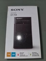 SONY ICF-P26 FM/AM 收音機