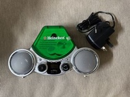 Heineken 喜力 cd 播放機連收音機