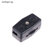LL Black 3A 125V 18AWG 2C SPT2 Online ON OFF Gear Switch Led Lamp Power Cord Wire Electric Switch 2G