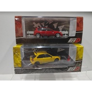 Hobby Japan Initial D Honda Civic EG6 & EK9 Set (Lot of 2 pcs)