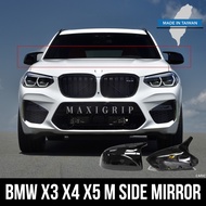 1 pair BMW X3 X4 X5 X6 X7 M side mirror cover AN 3D design bmw accessories spoiler diffuser lips M b