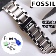 Fossil watch strap stainless steel strap solid stainless steel  18 20 22 23 24mm