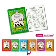 IQRO SEPARATED SMALL COMPLETE IQRO PER-VOLUME 1-6