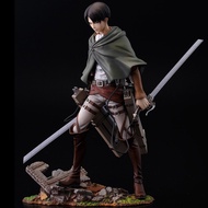 Attack on Titan Artfx J Levi Renewal Package Ver. PVC Action Figure Anime Brave-Act Levi Figure Mode