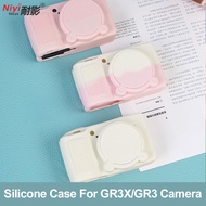 Silicone Case Ricoh GR3 GR3X Skin Feeling Texture Camera Soft Bag Cover Casing Protective Dust Anti 
