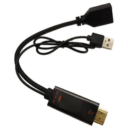 HDMI to DisplayPort Cable, HDTV DP Cable 4K 60Hz 2K 120Hz for PC Laptop PS5 Xbox with HiFi Stereo So