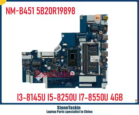 StoneTaskin NM-B451 5B20R19898 For Lenovo Ideapad 330-15IKB Laptop Motherboard I3-8145U I5-8250U I7-