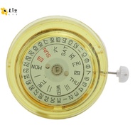 LIZMOMO Cal.8205 Watch Movement, Dual Calendar Metal 3 Hands Dual Day Date Movement, Gold Domestic M