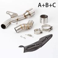 Motorcycle exhaust For Kawasaki Z900 Z900e 2017 - 2021 Motorcycle Z900 Exhaust Modified Z900 Link Pi