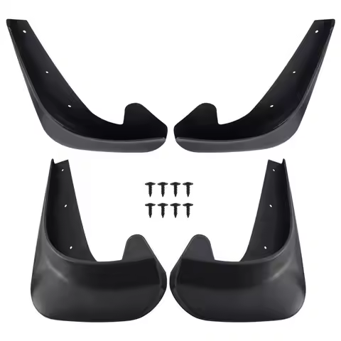 A42M-Universal Mudflaps Mud Flaps Flap Splash Guards Mudguards Car Auto Van SUV Trucks Sedan Wheel F