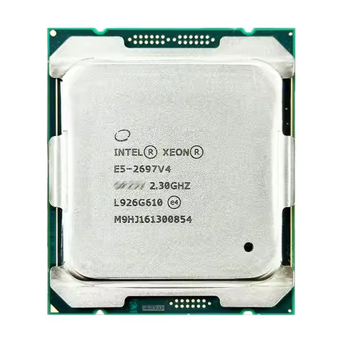 Intel Xeon 2697V4 E5 2697 V4 Used CPU processor 2.3GHz 18-Core LGA 2011-3