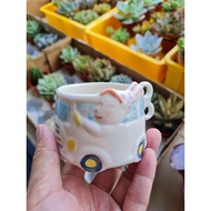 Ceramic Succulent mini pot 6 x 4.5CM
