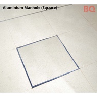 Aluminium manhole square 30x30cm/45x60cm