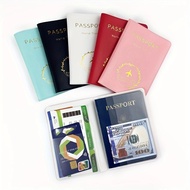 Passport Holder Luggage Tag Travel Wallet Men's Bank Card Holder Case Women Passport Covers Christmas Gift