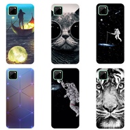 Realme C11 Case Soft Silicone Realme C11 C 11 Casing Painting TPU Back Cover