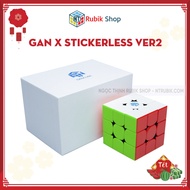 [2020 Super product] Rubik's Cube 3x3x3 Gan X Stickerless Version 2 (With magnet)