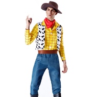 ชุดคอสเพลย์ Toy Story Woody แฟนซี การแสดงบนเวที คาวบอย ปาร์ตี้ฮาโลวีน สําหรับผู้หญิง ผู้ชาย