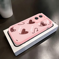 Casing hp for VIVO Y03 Y03T Y18 Y18e Y18i Y18t Y28s 5G Y37 5G Case Coretan Hat Silicone flexible on 
