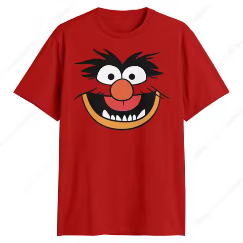 The Muppets Animal Dr. Teeth Big Face Adult T-Shirt