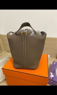 Hermes picotin 18 大象灰