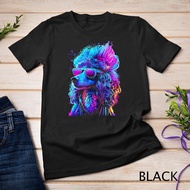 Funny Poodle Shirt Colorful Poodle Wearing Sunglasses T-Shirt