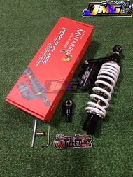 MUTARRU REAR SHOCK MOTO GP BLACK SERIES 285-310MM W/TANK ADJUSTABLE YAMAHA MIO SPORTY / SOULTY / FIN