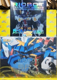 260805-46= 全新未開封 千值練 RIOBOT 超級機器人大戰OG 變形合體 SRX [X-TYPE] & R-GUN 強化型 BRAND NEW, SEALED SENTINEL RIOBO