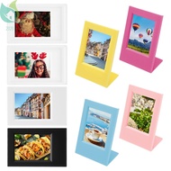 8Pcs Tabletop Mini Photo Frame Colorful 2 by 3 Inch Small Picture Display Frame for Desktop SHOPQJC4