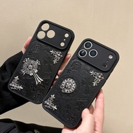 Retro Cross DIY phone cases for iphone 18 Pro Max 17 Pro Max 16 Pro Max 15 Pro Max 14 Pro Max i14 13