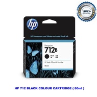 HP 712 SINGLE PACK & 3-PACK DESIGNJET INK CARTRIDGES -- 100% ORIGINAL