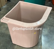 ￼Bak Mandi Plastik / Bak Air Sudut / Bak Mandi Sudut Toilet Dewasa