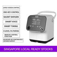 (🇸🇬 SG Shop) 1-7L Adjustable Oxygen Concentrator Oxygen Machine Household Portable Oxygen Concentrator