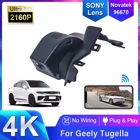 New! Car DVR Wifi Video Recorder UHD Dash Cam Camera High Quality For Geely Tugella 4WD Xingyue FY11