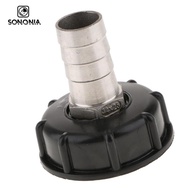 [SONONIA] 2 inch Thread IBC Tank Adapter (60mm to 25mm ), Valve Fitting Connector -