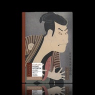 TACCIA 日本浮世繪 東洲齋寫樂 奴江戶兵衛 A5橫線筆記本