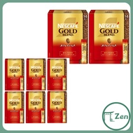 Nescafe Sticks Gold Blend Decaf Sticks Black (7sticks x 6boxes,14sticks × 2boxes) Soluble Coffee【Dir