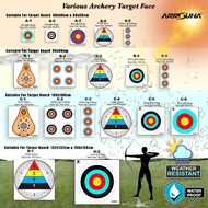 Archery Target Face Tarpaulin 0.30 Outdoors Various Size 50cm 60cm 80cm 122cm PUTA by ARROUHA