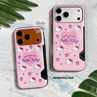 Sanrio Hello Kitty MS Case Magnetic Authentic (17 Pro Max/17 Pro/i17/16 Max) iPhone 17 Pro Max Case 
