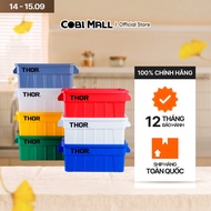 THOR multi-purpose storage bin with lid 53/75L - High durability, good strength, NSF standards