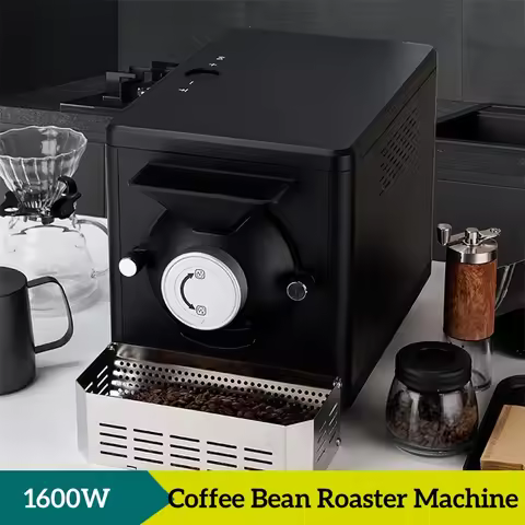 Large Capacity 1KG Coffee Roasters Bean Roasting Machine Home Use Coffee Bean Baking Equipment