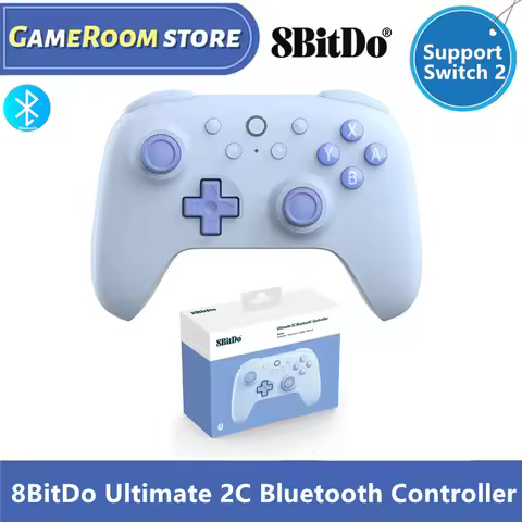 8BitDo Ultimate 2C Bluetooth Controller for Switch 2 Wireless Gamepad with Hall Effect Joystock for