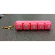 keyboard fidget clicker / fidget keychain