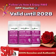 Healthy Care  Grape Seed 15500mg With Nicotinamide 120 Capsules Antioxidant Skin Health AustraliaGra