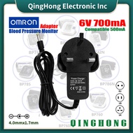 6V AC DC Power Supply Adapter Charger for Omron HEM-741 HEM-7121 HEM-7130 HEM-712 HEM-7122 Blood Pre